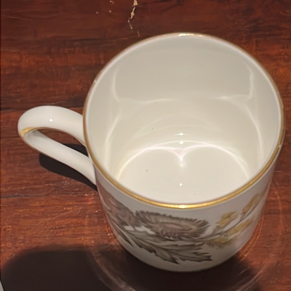 Vintage Wedgwood Lichfield Demitasse Cup & Saucer Bone China England Discont'd - Picture 9 of 15